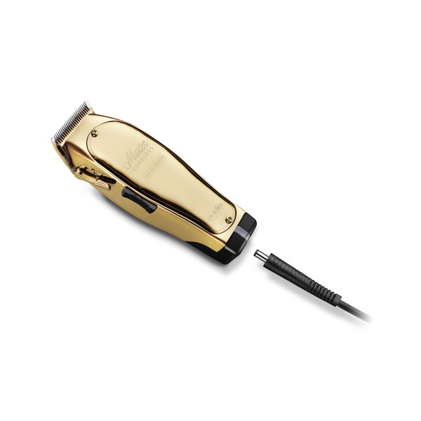 Andis Машинка для стрижки Master Cordless Gold, 0.5-2.4 мм, 5 насадок купить - 0