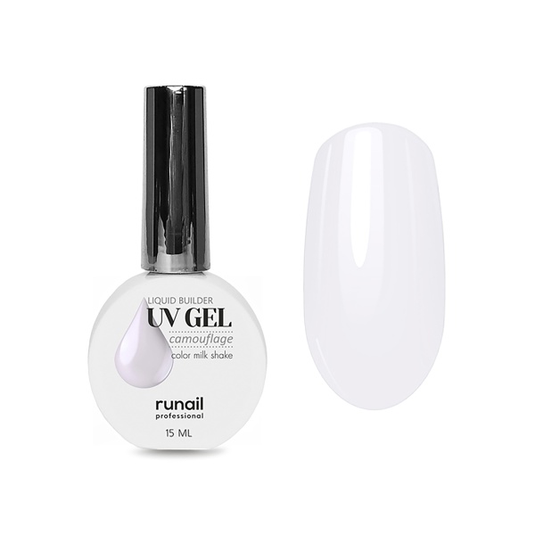 Runail Гель камуфлирующий Uv Gel, №5315 молочный коктейль, 15 мл купить - 0