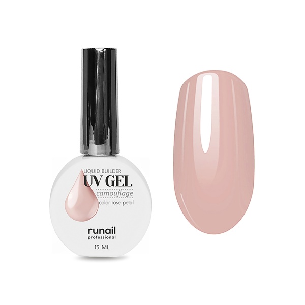 Runail Гель камуфлирующий Uv Gel, №5317 нежный лепесток, 15 мл купить - 0