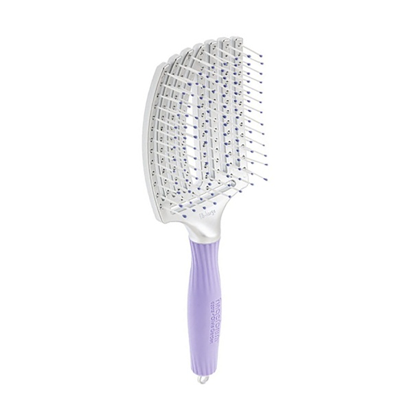 Olivia Garden Щетка для волос Finger Brush, Large, серый купить - 0