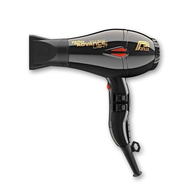 Parlux Фен Advance Light Ceramic+Ionic черный, 2200 Вт, 2 насадки купить