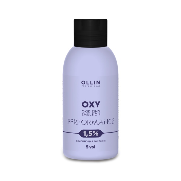 Ollin Professional Окисляющая эмульсия Performance Oxidizing Emulsion, 1,5% 5vol, 90 мл купить - 0