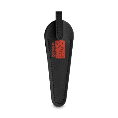 Kasho Защитный футляр из натуральной кожи для одних ножниц, с кнопкой или на липучке купить