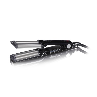 BaByliss Pro Плойка для завивки волос Ionic 3D Waver, с терморегулятором, титан+турмалин купить