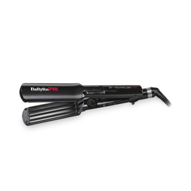BaByliss Pro Щипцы-гофре для волос, с терморегулятором, покрытие EP Technology, 38 х 90 мм, 50 Вт купить