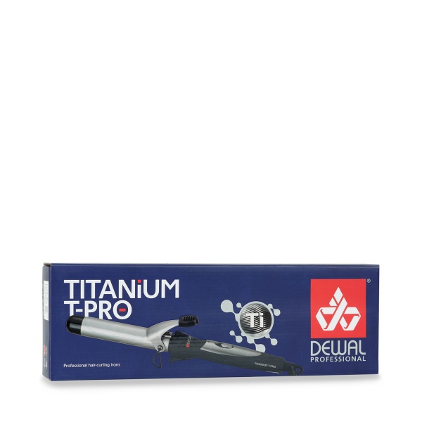 Dewal Pro Плойка для волос TitaniumT Pro, 33 мм, 48 Вт купить - 0