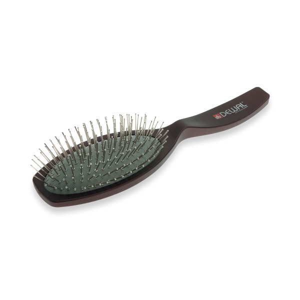 Dewal Pro Щетка массажная Coffee, металлическая купить - 0