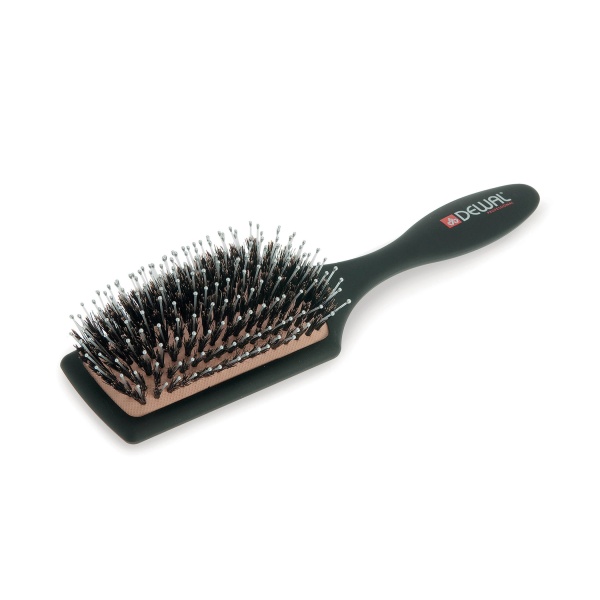 Dewal Pro Щетка массажная Лопата малая, нат. щетина/пластиковый штиф купить - 0