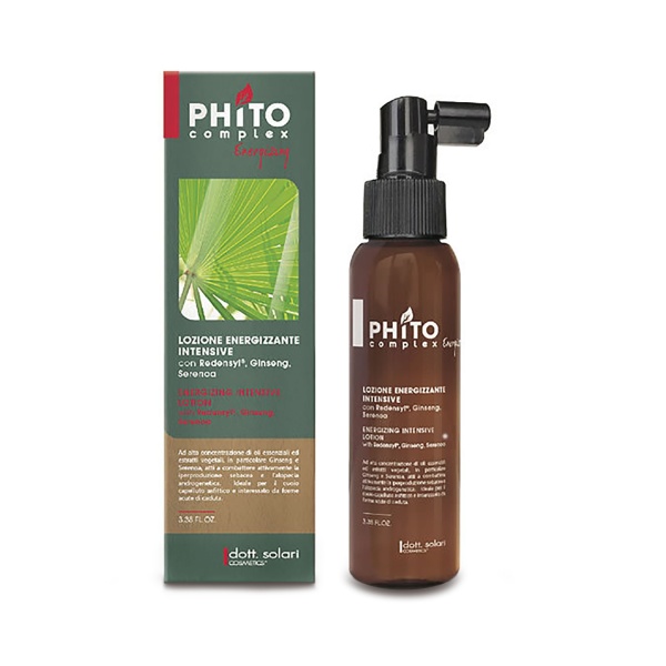 Dott.Solari Cosmetics Интенсивный энергетический лосьон предотвращающий выпадение волос Phitocomplex Energizing, 100 мл купить - 0