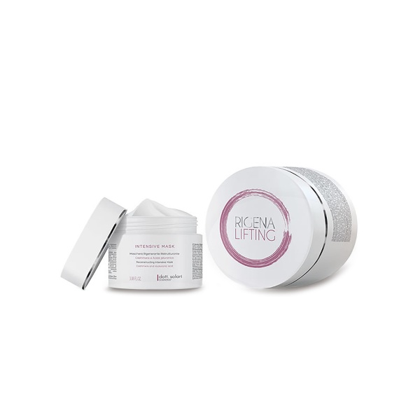 Dott.Solari Cosmetics Маска с кашемиром и гиалуроновой кислотой для восстановления и питания волос Rigena Lifting, 200 мл купить - 0