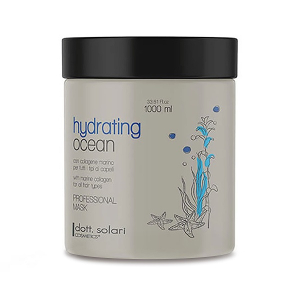 Dott.Solari Cosmetics Маска увлажняющая с морским коллагеном Ocean Professional Line, 1000 мл купить - 0