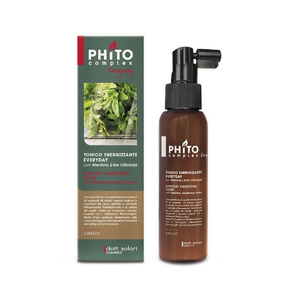 Dott.Solari Cosmetics Энергетический тоник стимулирующий рост волос для ежедневного применения Phitocomplex Energizing, 100 мл купить - 0