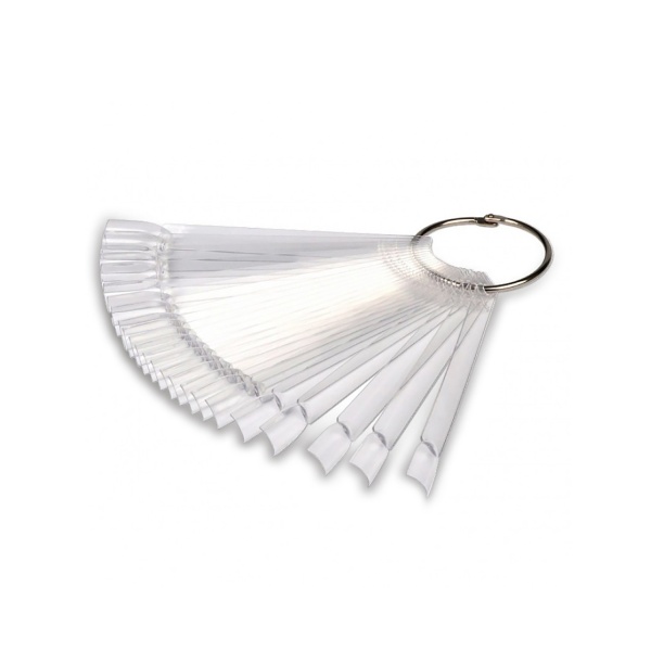 Runail Дисплей веер прозрачный, №2657, 24 шт купить - 0