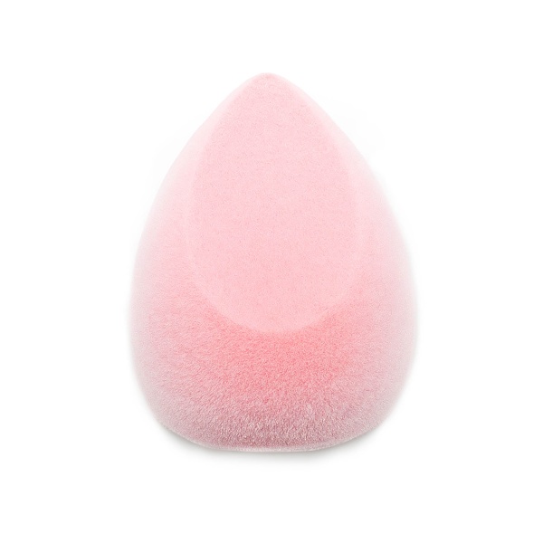 Solomeya Вельветовый косметический спонж для макияжа Microfiber Velvet Sponge, peach купить - 0
