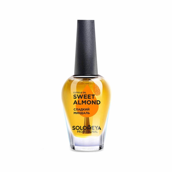 Solomeya Масло для кутикулы и ногтей с витаминами, сладкий миндаль, 9 мл купить - 0