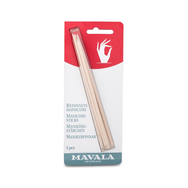 Mavala Палочки для маникюра деревянные на блистере Manicure Sticks 9090613, 5 шт купить - 0
