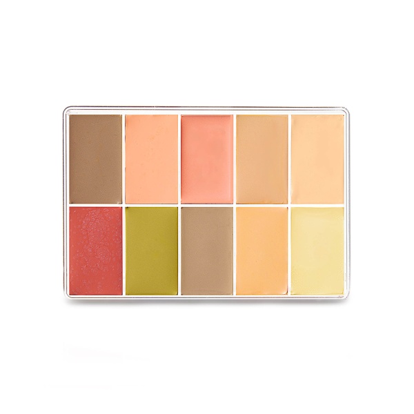 Maqpro Палетка 10 цветов Fard Crème, MAP02, 15 мл купить - 0