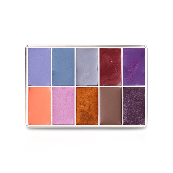 Maqpro Палетка 10 цветов Fard Crème, PP05, 15 мл купить - 0