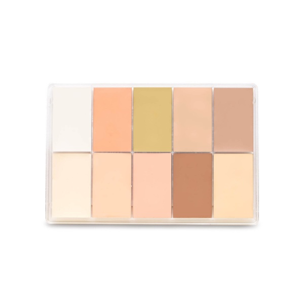 Maqpro Палетка 10 цветов Fard Crème, TF1, 15 мл купить - 0
