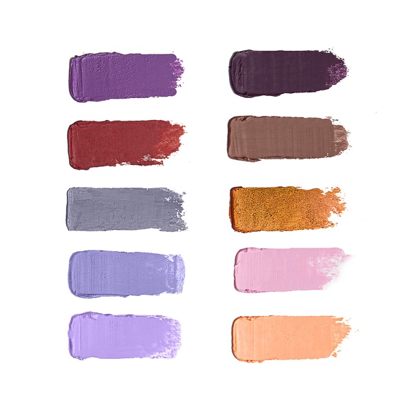 Maqpro Палетка 10 цветов Fard Crème, PP05, 15 мл купить - 0