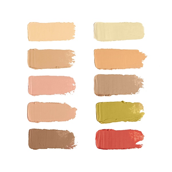 Maqpro Палетка 10 цветов Fard Crème, MAP02, 15 мл купить - 0