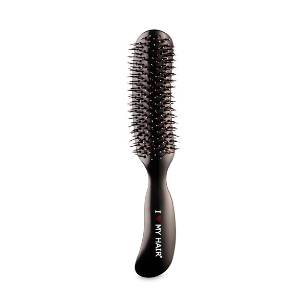 I ♥ my hair Щетка Therapy Brush 18280, размер M, черная глянцевая купить - 0