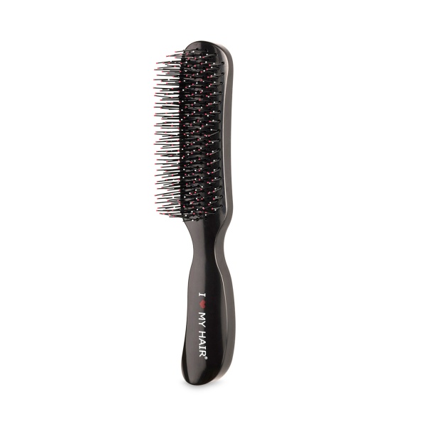 I ♥ my hair Щетка Therapy Brush 18280, размер M, черная глянцевая купить - 0