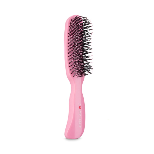 I ♥ my hair Щетка Therapy Brush 18280, размер M, розовая глянцевая купить - 0