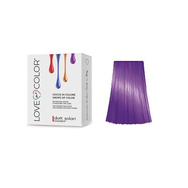 Dott.Solari Cosmetics Жидкий консилер для добавления в красящую смесь Капли цвета, Пурпурный, 30 мл купить - 0