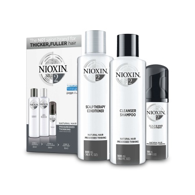 Nioxin Набор Система 2 для натуральных истонченных волос XXL: Шампунь + Кондиционер + Маска, 300 мл + 300 мл + 100 мл купить