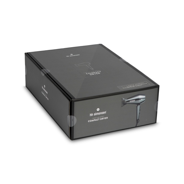 HH Simonsen Фен для волос Compact Dryer, 2500 Вт, черный купить - 0