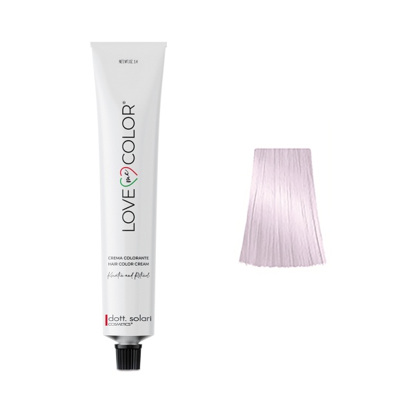 Dott.Solari Cosmetics Краска для волос Love Me Color, Жемчужно-пепельный ультра блонд, 12.22, 100 мл купить - 0