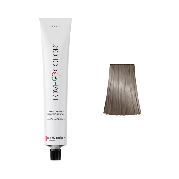 Dott.Solari Cosmetics Краска для волос Love Me Color, 8.1 светло-русый пепел, 100 мл купить - 0