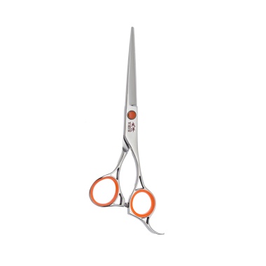 Tayo Парикмахерские ножницы облегченные прямые Orange купить