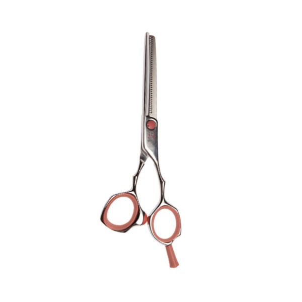 Tayo Парикмахерские ножницы прямые Duet, 5.5", кораловые купить - 0