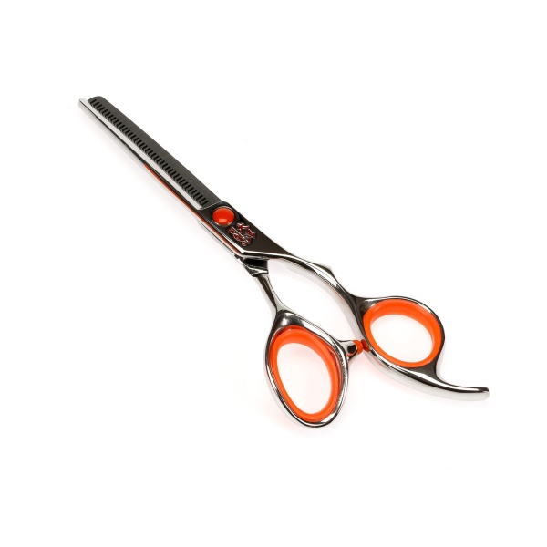 Tayo Парикмахерские ножницы филировочные эргономичные Orange, 5.5", купить - 0