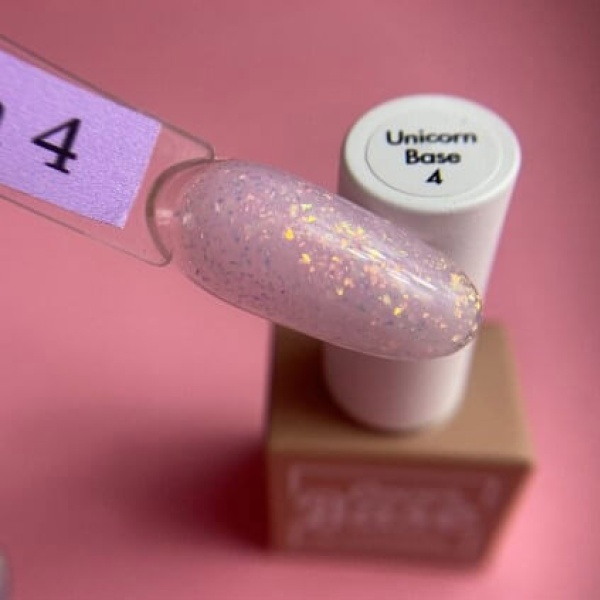 Lakres Камуфлирующая база для гель-лака Unicorn, №04, 10 мл купить - 0