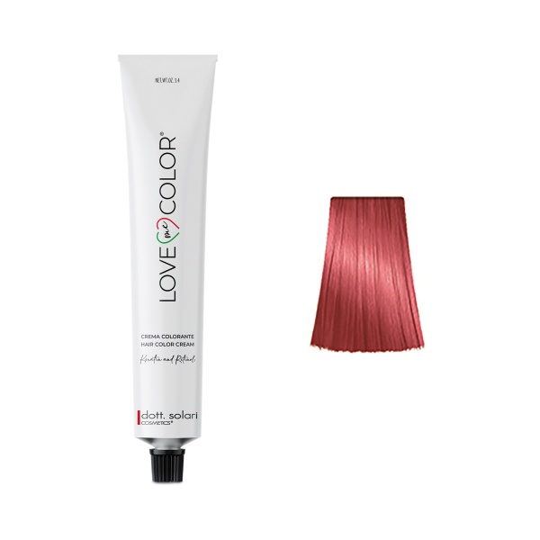 Dott.Solari Cosmetics Краска для волос Love Me Color, 7.66 блондин насыщенный красный, 100 мл купить - 0
