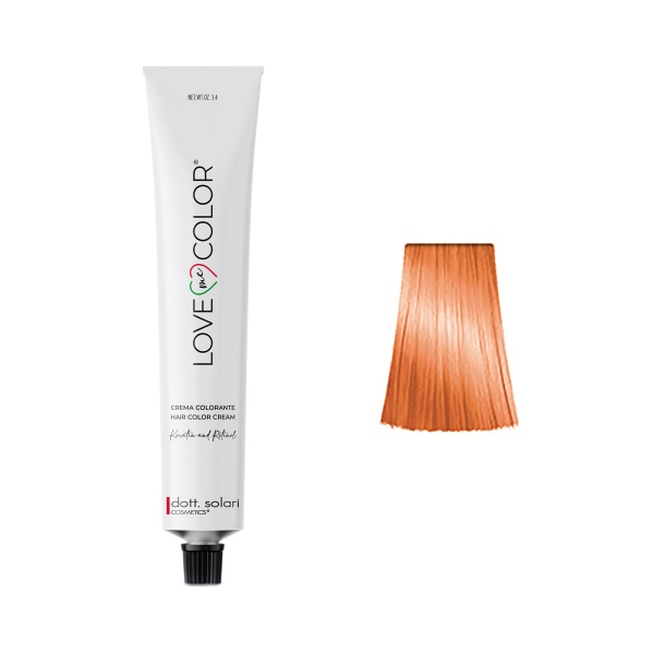 Dott.Solari Cosmetics Краска для волос Love Me Color, 9.44 ультра-светлый блондин насыщенный медный, 100 мл купить - 0