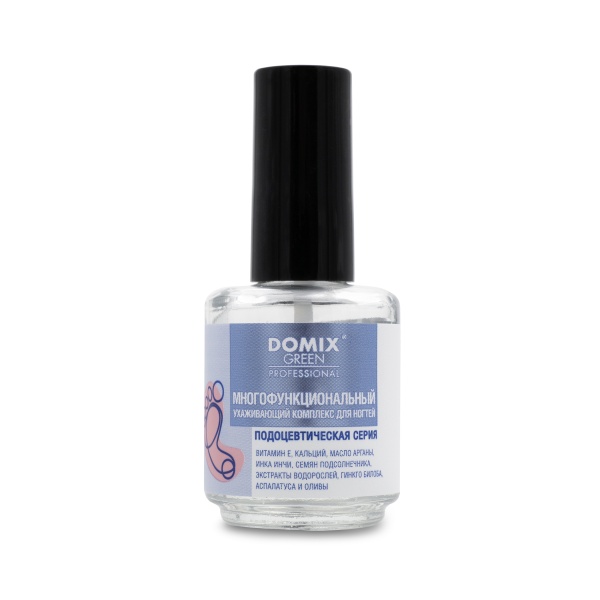 Domix Green Professional Многофункциональный ухаживающий комплекс для ногтей, 17 мл купить - 0