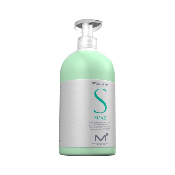 Faby Очищающее и смягчающее средство для ванночки Purifying Hand & Foot Soak, 500 мл купить - 0
