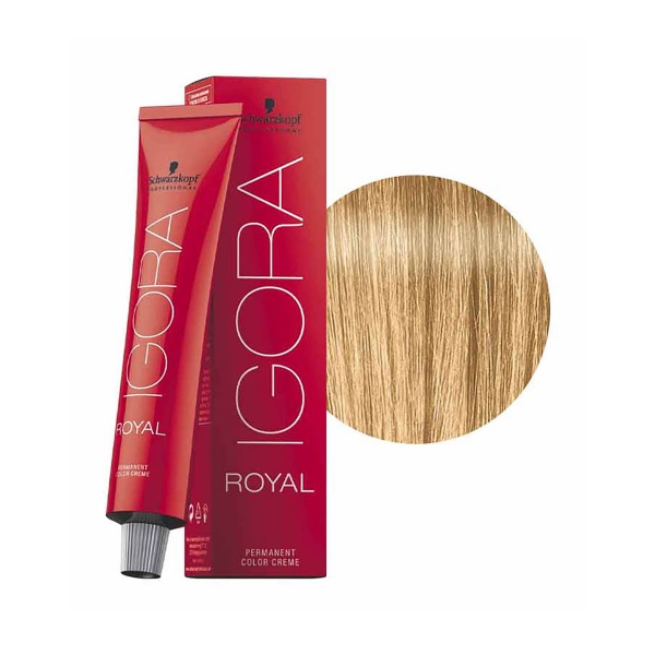 Schwarzkopf Professional Крем-краска для волос Igora Royal, 9,5-1 Светлый блондин пастельный сандрэ, 60 мл купить - 0