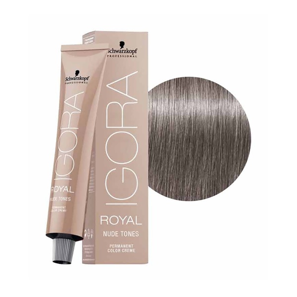 Schwarzkopf Professional Крем-краска для волос Igora Disheveled Nudes, 8-211 Светлый русый пепельный сандрэ экстра, 60 мл купить - 0