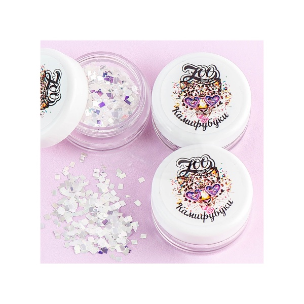 Zoo Nail Art Камифубуки Осколки зеркала, №1297, 1 гр купить - 0