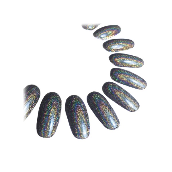 Zoo Nail Art Голографическая втирка Серебряная вспышка, №1078, 1 гр купить - 0