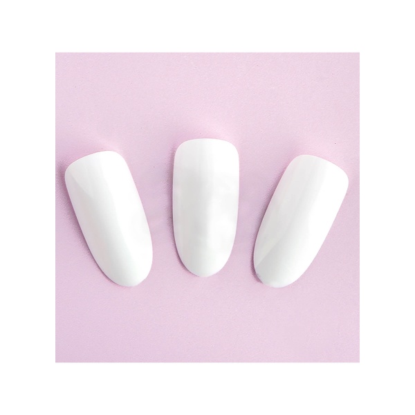 Zoo Nail Art Типсы формы Миндаль, №1309 белые, 50 шт купить - 0