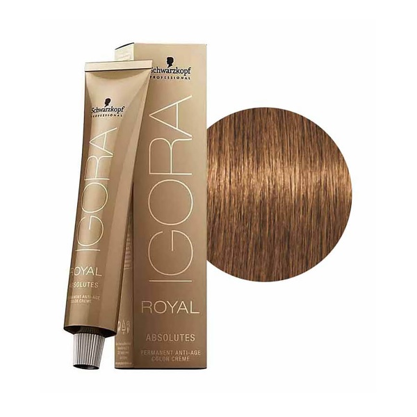 Schwarzkopf Professional Краска для волос Igora Absolute, 9-470 Блондин бежевый медный натуральный, 60 мл купить - 0