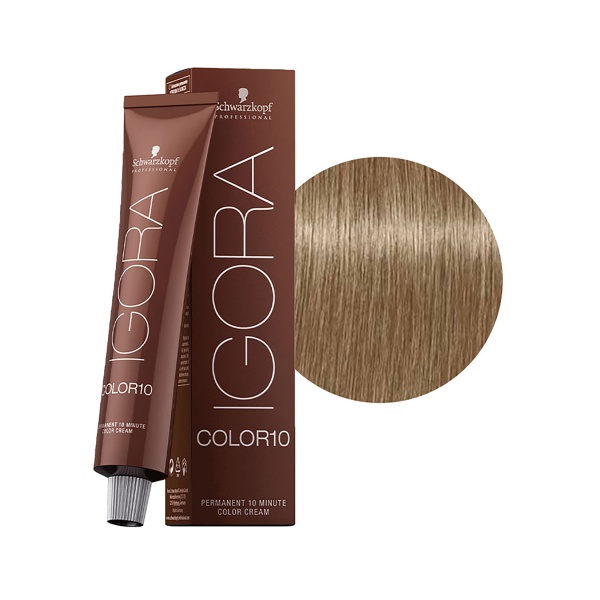 Schwarzkopf Professional Краска для седых волос Igora Color10, 9-00 Блондин натуральный экстра, 60 мл купить - 0