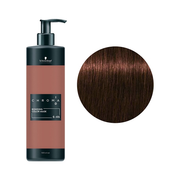 Schwarzkopf Professional Тонирующая бондинг-маска Chroma ID Bonding Colour Mask, 6-46, 500 мл купить - 0