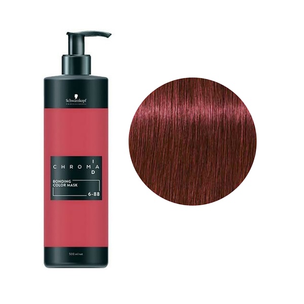 Schwarzkopf Professional Тонирующая бондинг-маска Chroma ID Bonding Colour Mask, 6-88, 500 мл купить - 0